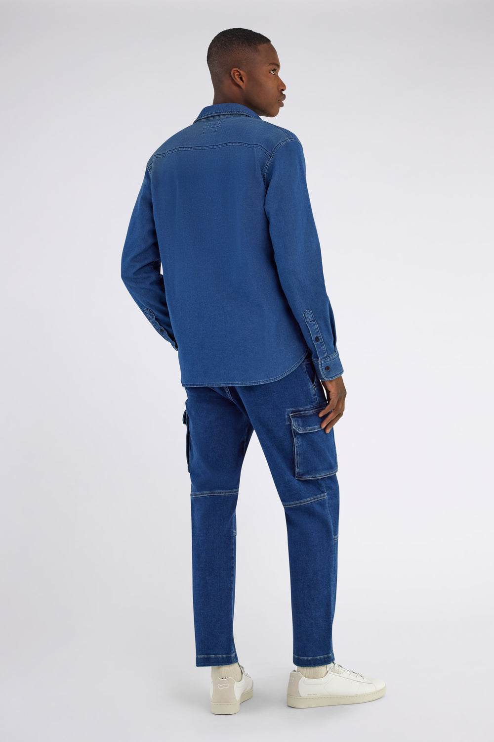 ROGER SHIRT WK 04MM - Camicia in denim uomo regular fit - secondary image