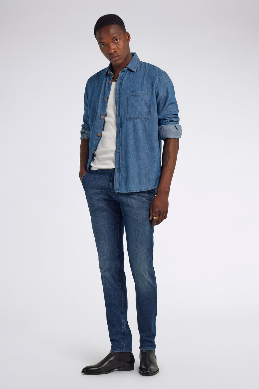 GHILL REV 07ML - Camicia uomo regular fit - main image