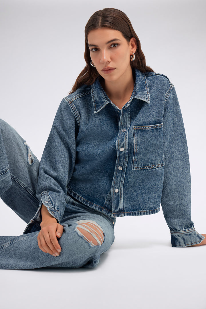 MARTIN SHIRT CROP 56MM