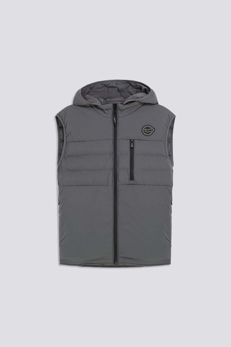 YUKI GILET SEAM. 2937 - Gilet uomo slim fit grigio - main image