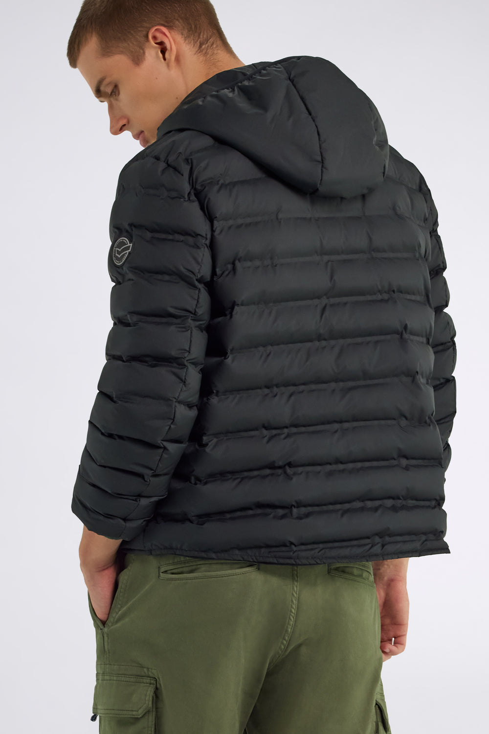 YUKI SEAMLESS 0200 - Giubbino uomo Slim Fit nero - secondary image