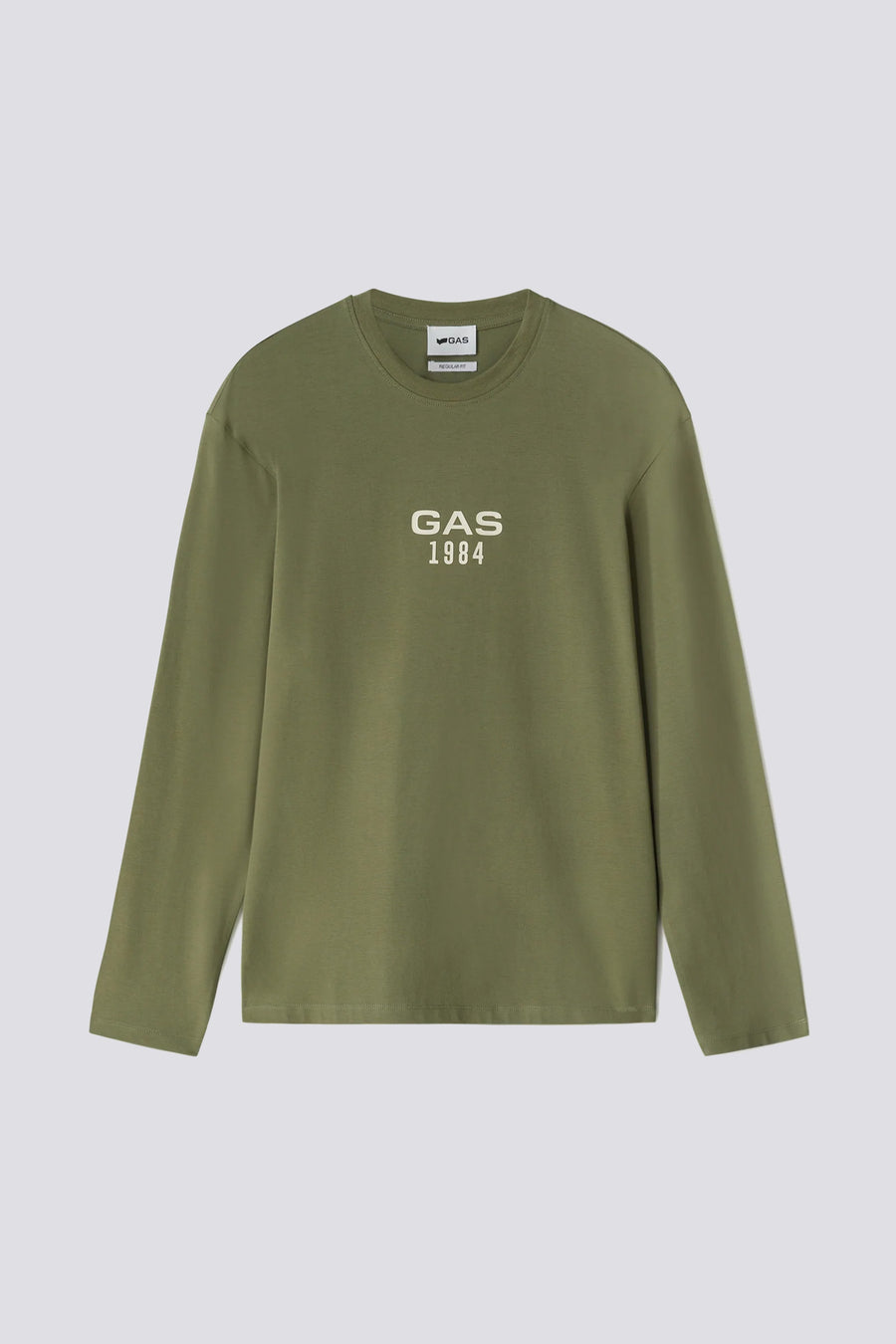 DHARIS M/L 1984 - Men's long sleeve regular fit t-shirt with logo - main image