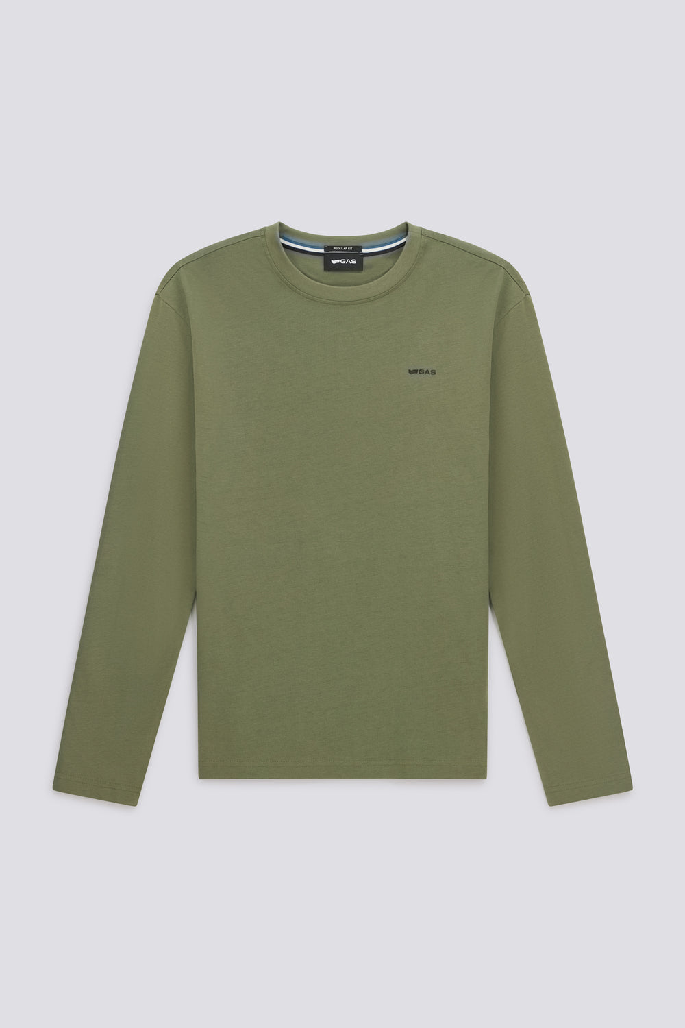 DHARIS M/L LOGO G. 3649 - Férfi póló regular fit zöld - secondary image