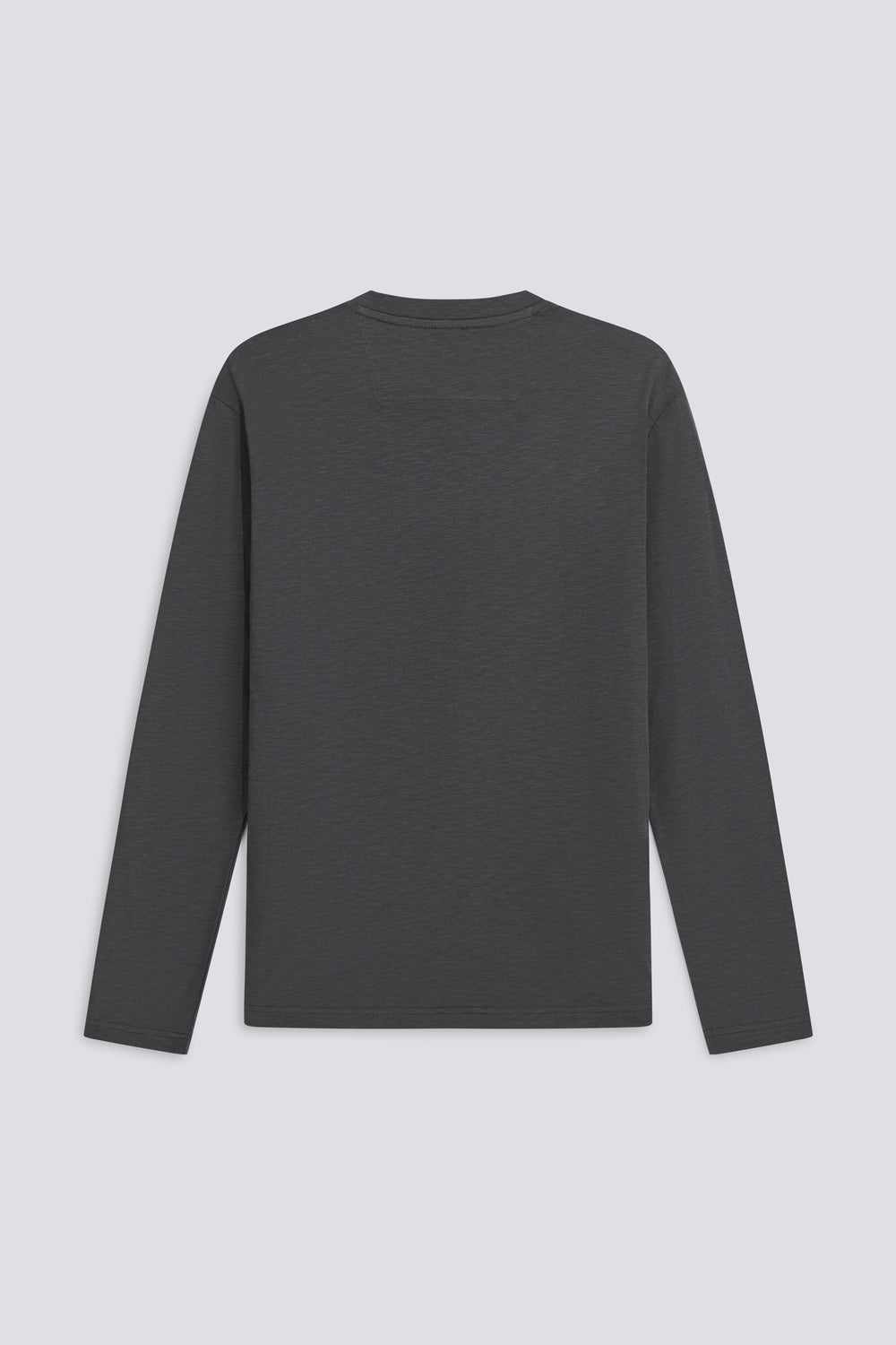 DHARIS M/L HER. 3920 - T-shirt homme manches longues Ajustement Regular gris - secondary image