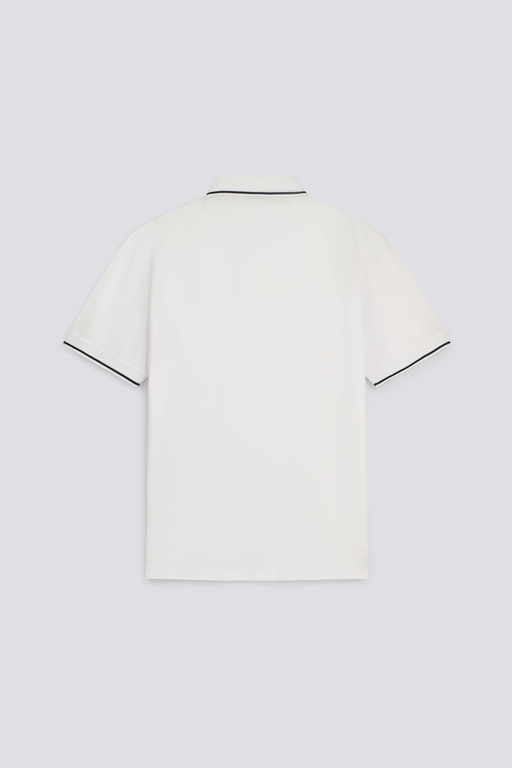 RALPH/S STRIP. 0001 - Men's white slim fit polo - secondary image