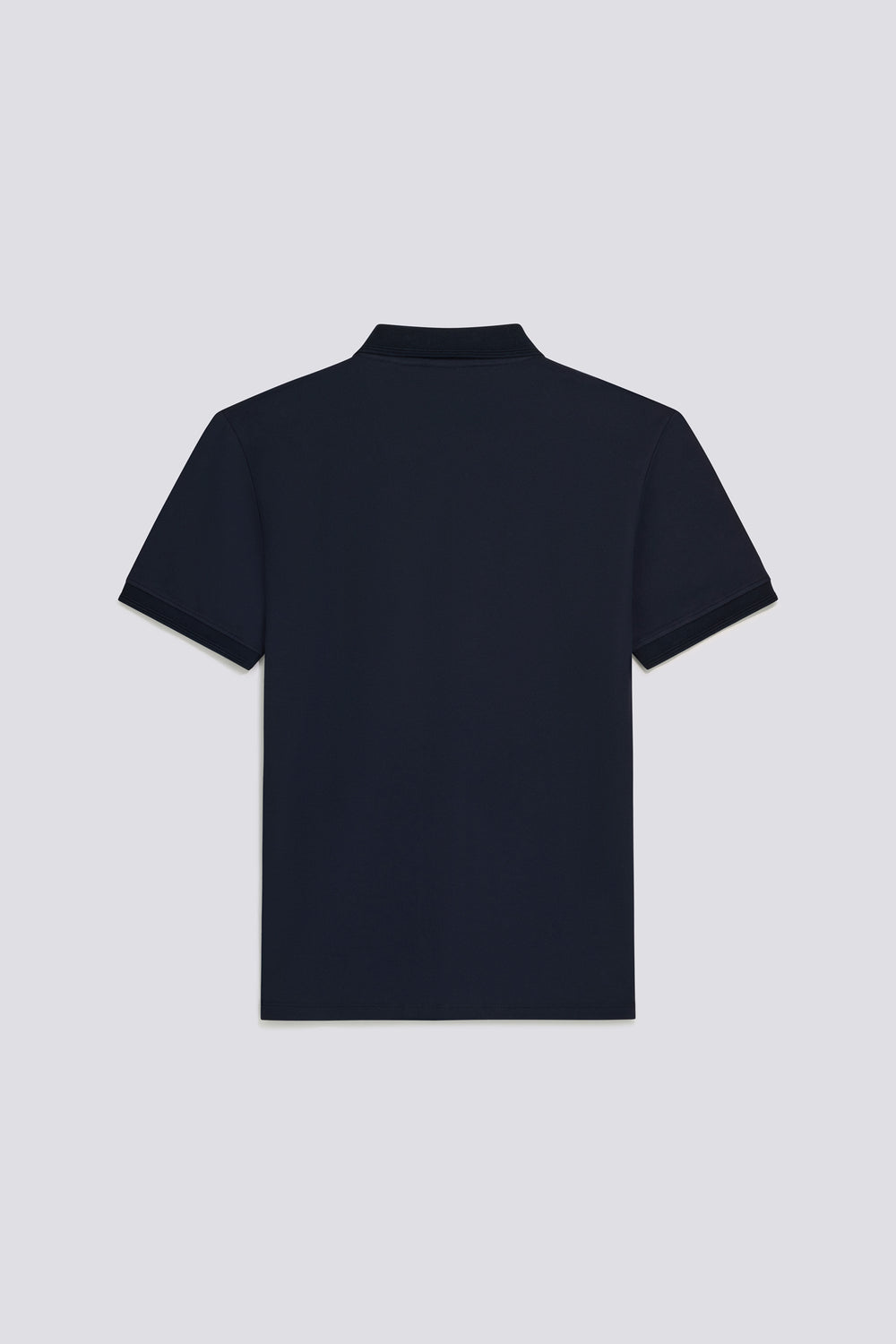 RALPH/S EMB.LOGO 4706 - Men's slim fit blue polo - secondary image