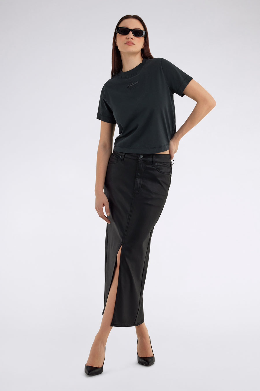 LIX SKIRT 06BD - Gonne longuette in denim Regular Fit - main image