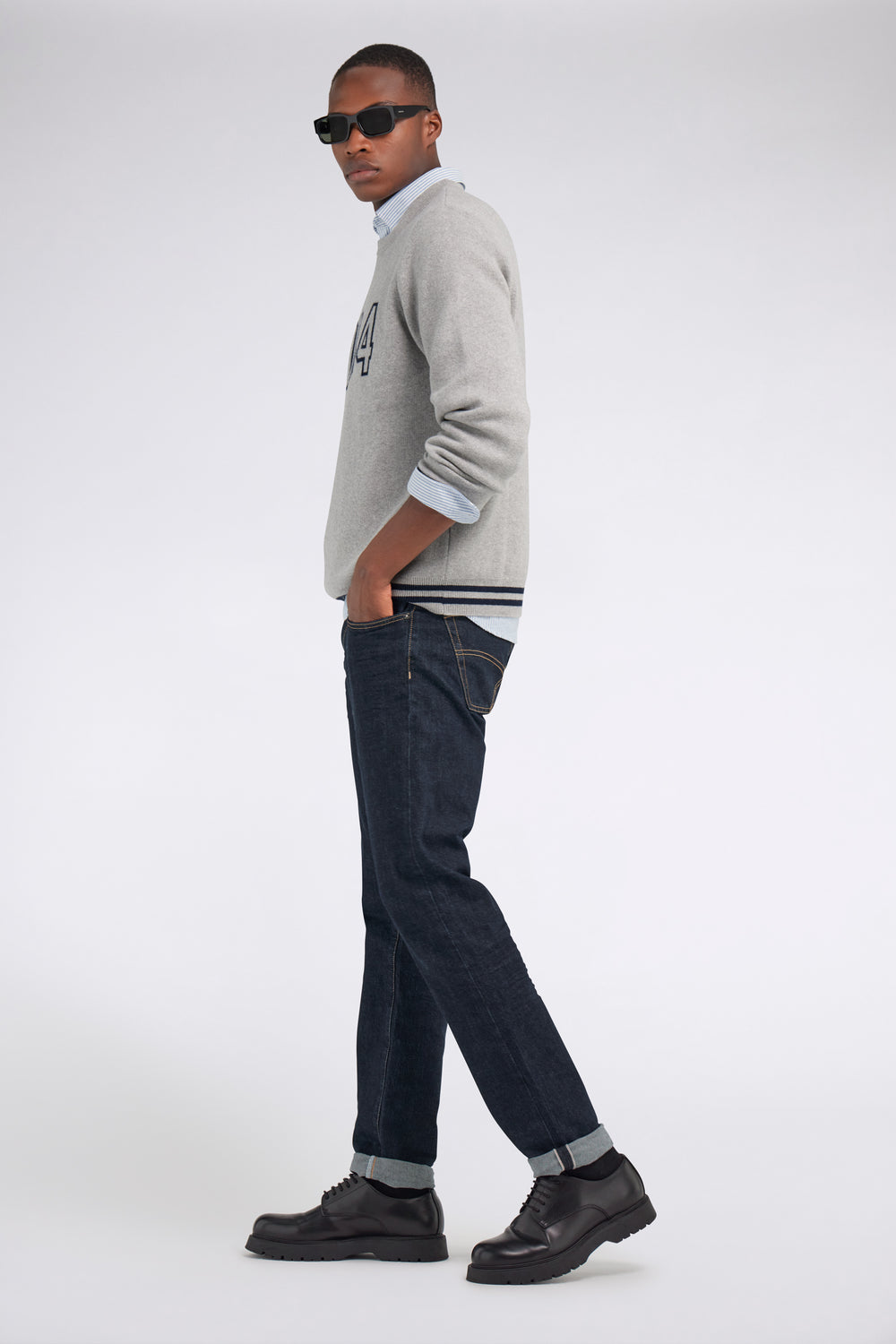 ALBERT SIMPLE SELV. 01RO - Jeans uomo slim fit - secondary image