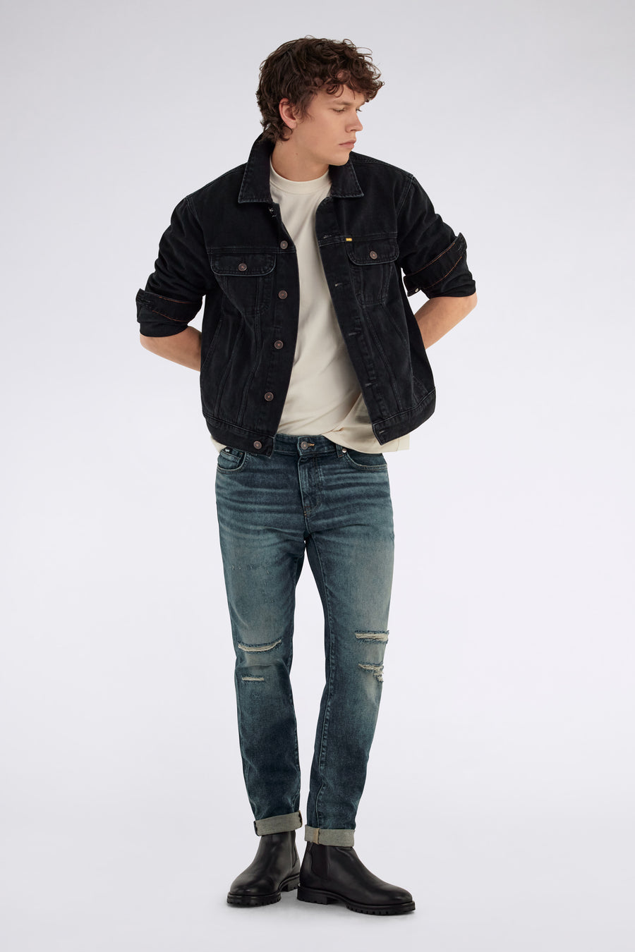 SAX ZIP REV 93MD - Jeans Uomo Skinny fit - main image