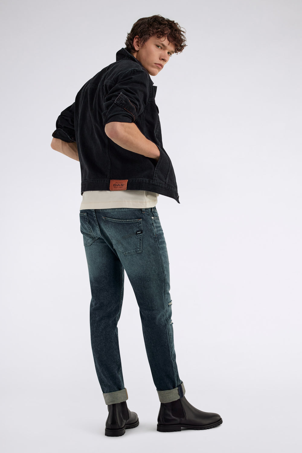 SAX ZIP REV 93MD - Jeans Uomo Skinny fit - secondary image