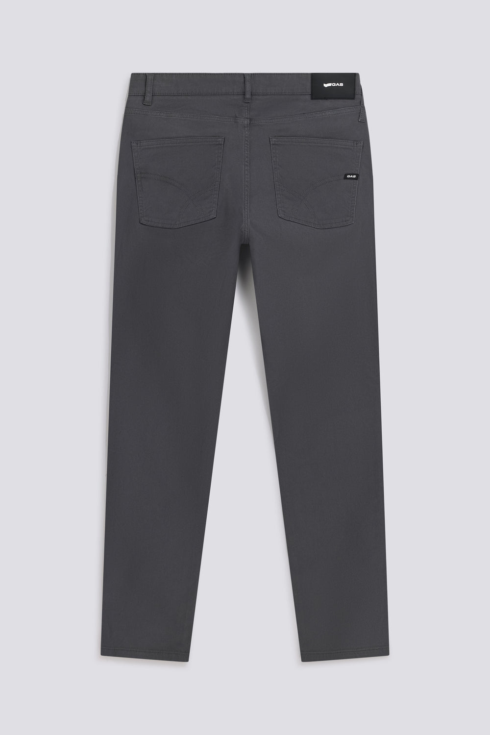 SAX ZIP REV 3920 - Men's Gray Slim Fit Pants - secondary image