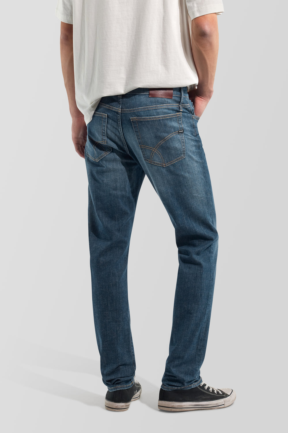 ALBERT SIMPLE REV 25MD - Men's slim fit jeans - secondary image