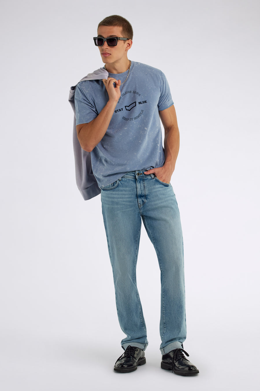MORRIS REV 62MM - Jeans uomo Straight fit - main image