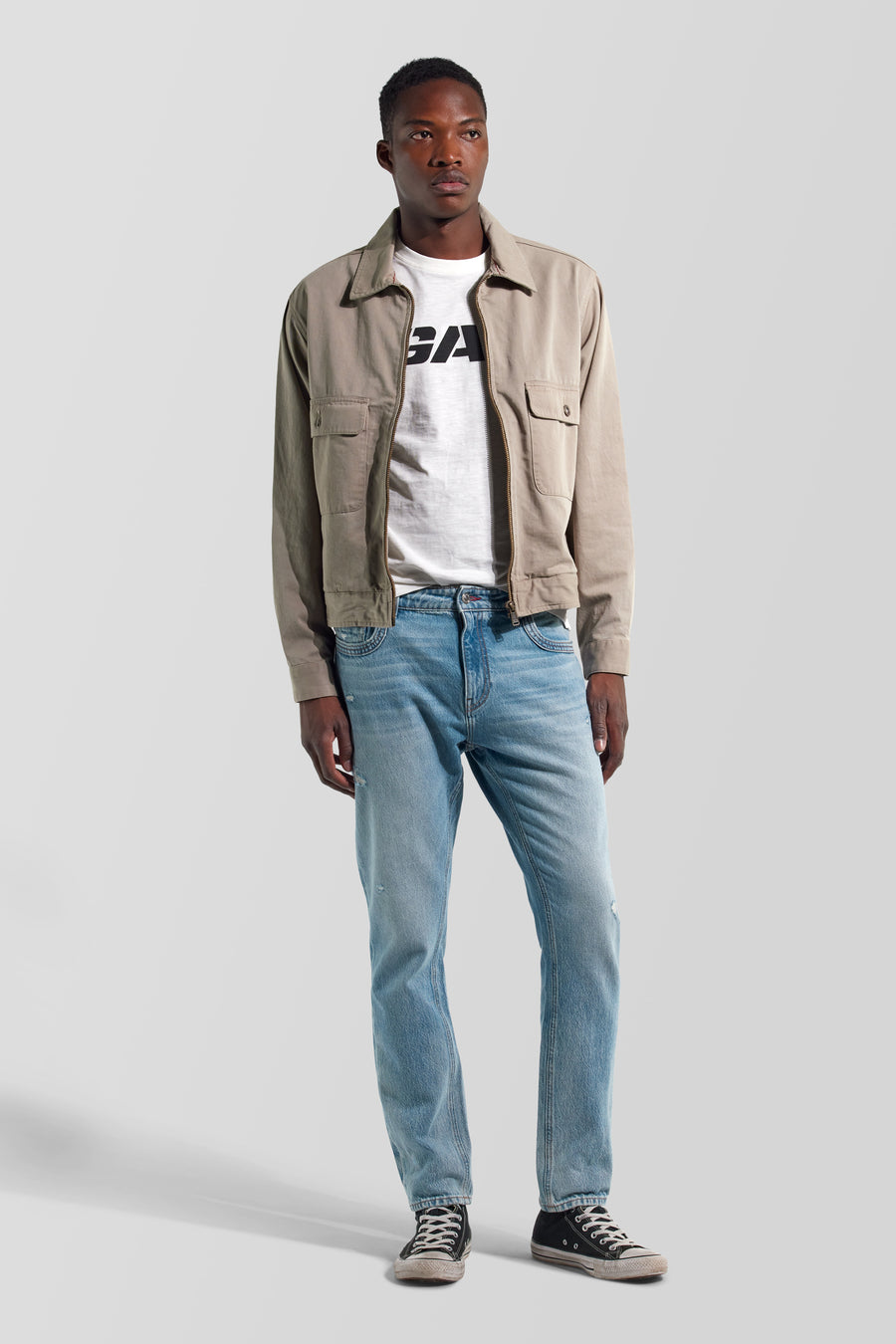 TAR 72ML - Jeans uomo tapered fit - main image