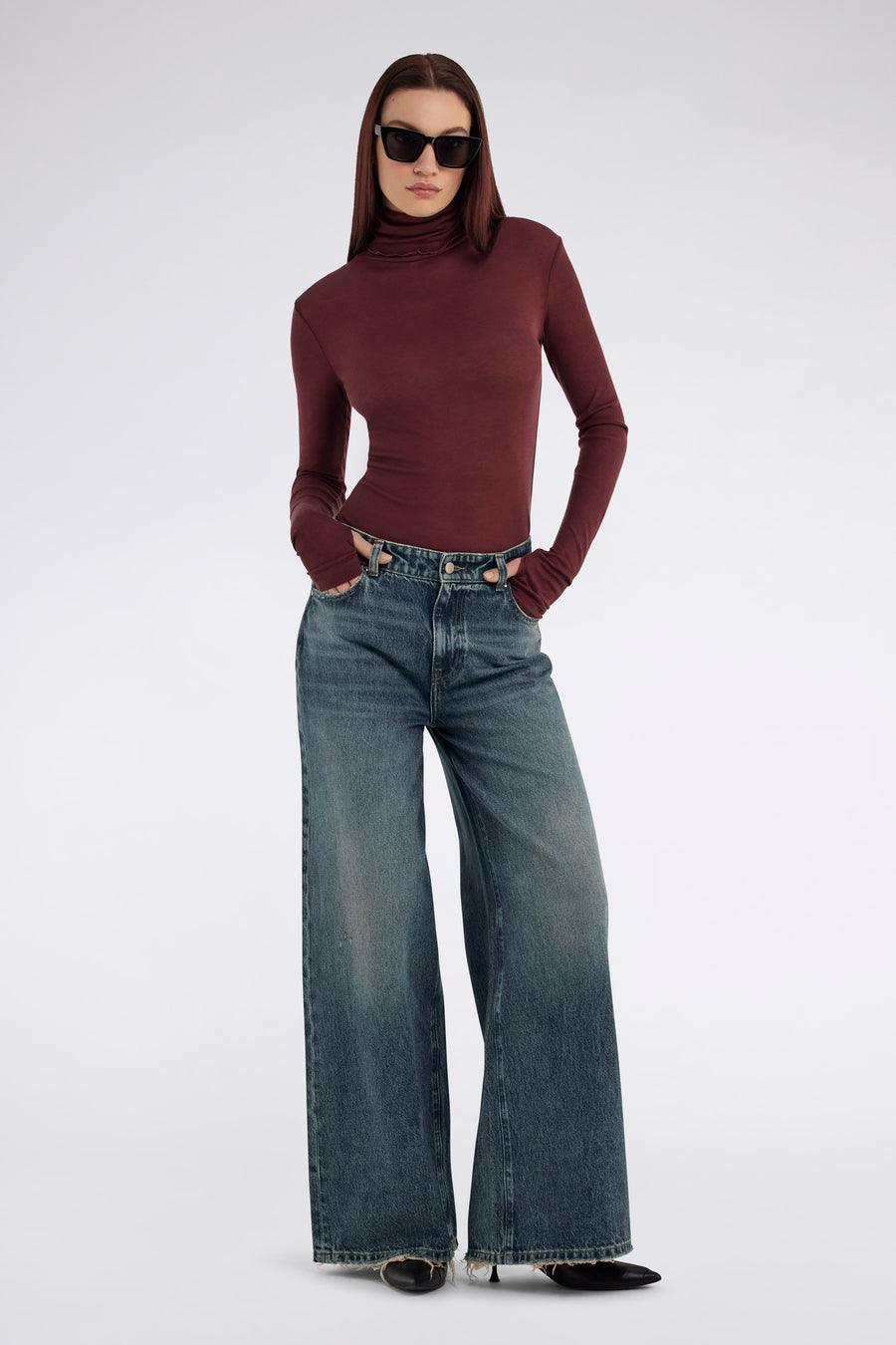 MARTIN LOW RISE 43MM - Jeans donna loose fit - main image