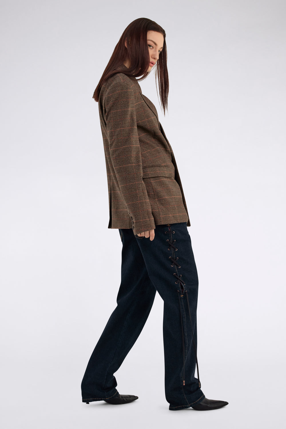 LACE PANT 10RO - Jeans Donna Straight Fit - secondary image