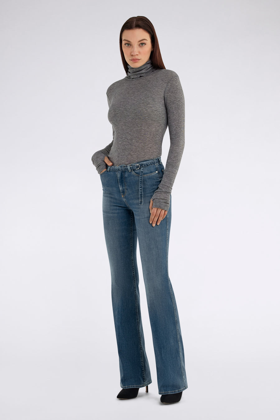 STAR G BOOTCUT LO R 68MM - Jeans donna bootcut fit - main image