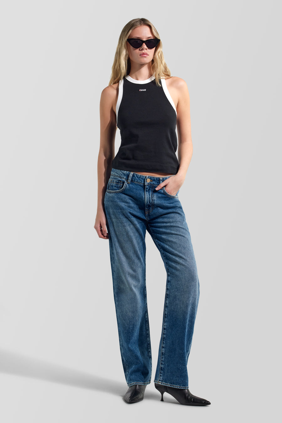 GREG STRAIGHT 68MD - Jeans donna straight fit - main image