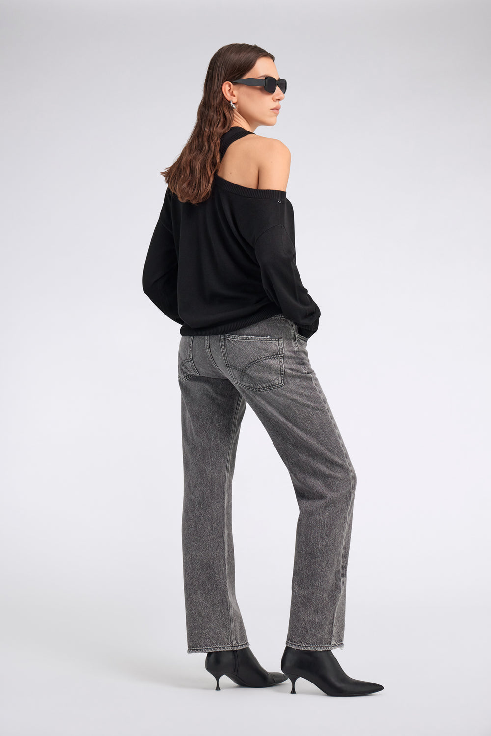 GREG STRAIGHT 08BL - Jeans Donna Straight Fit - secondary image