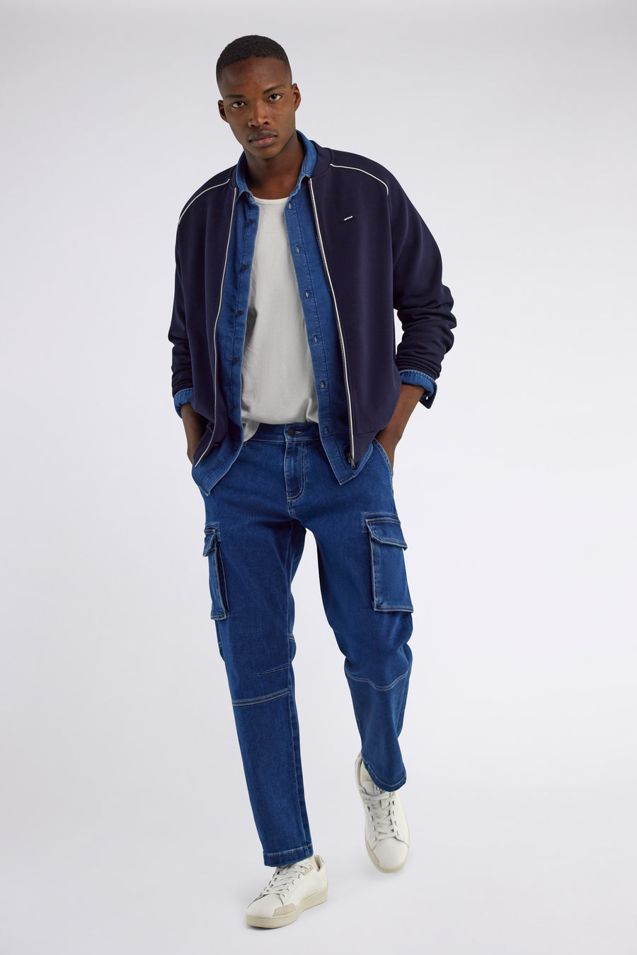 BOB GYM 2.0 13MM - Jeans cargo uomo slim fit - main image