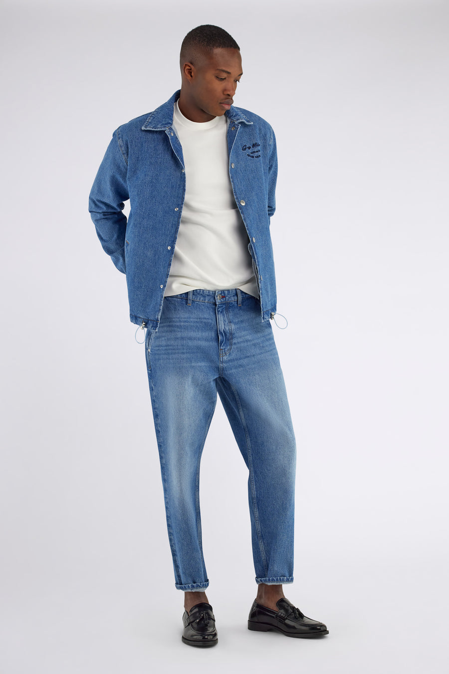 NEW GIANP 73MM - Jeans uomo tapered fit - main image