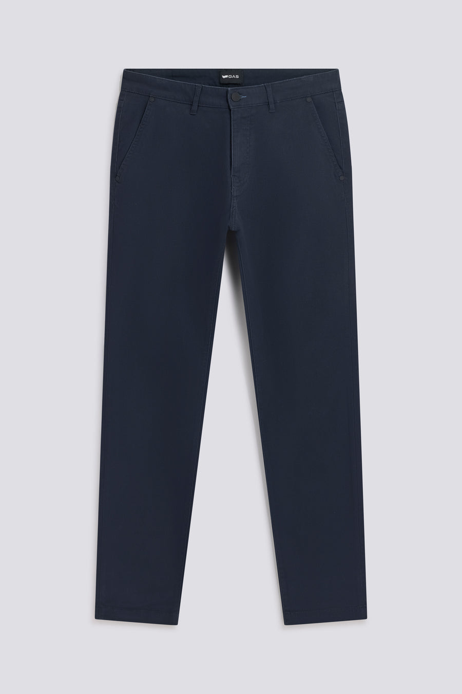 ALBERT S.CHINO 4706 - Men's blue slim fit pants - main image