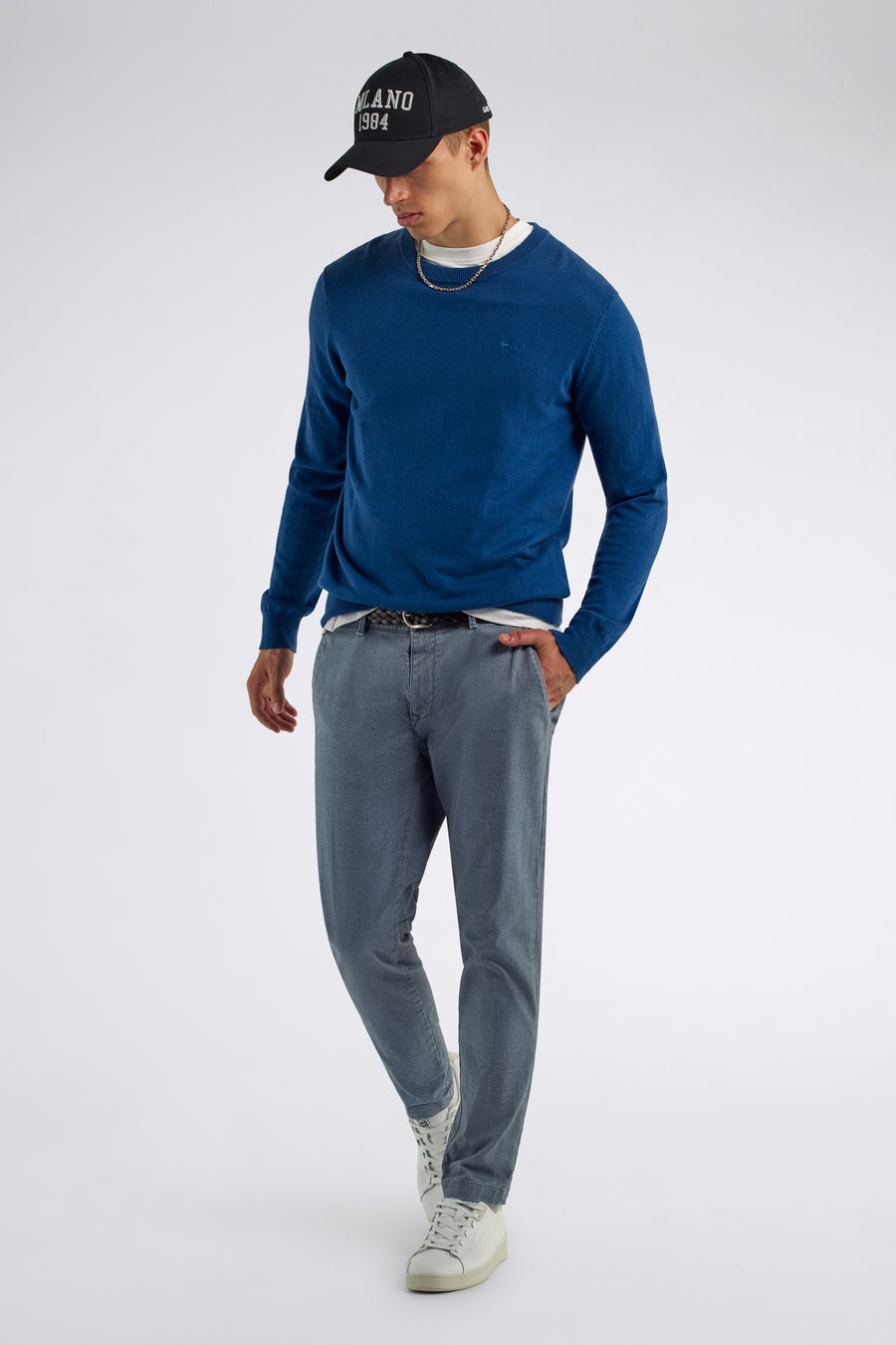 SADECK REV 4709 - Pantaloni uomo Slim Fit blu - main image