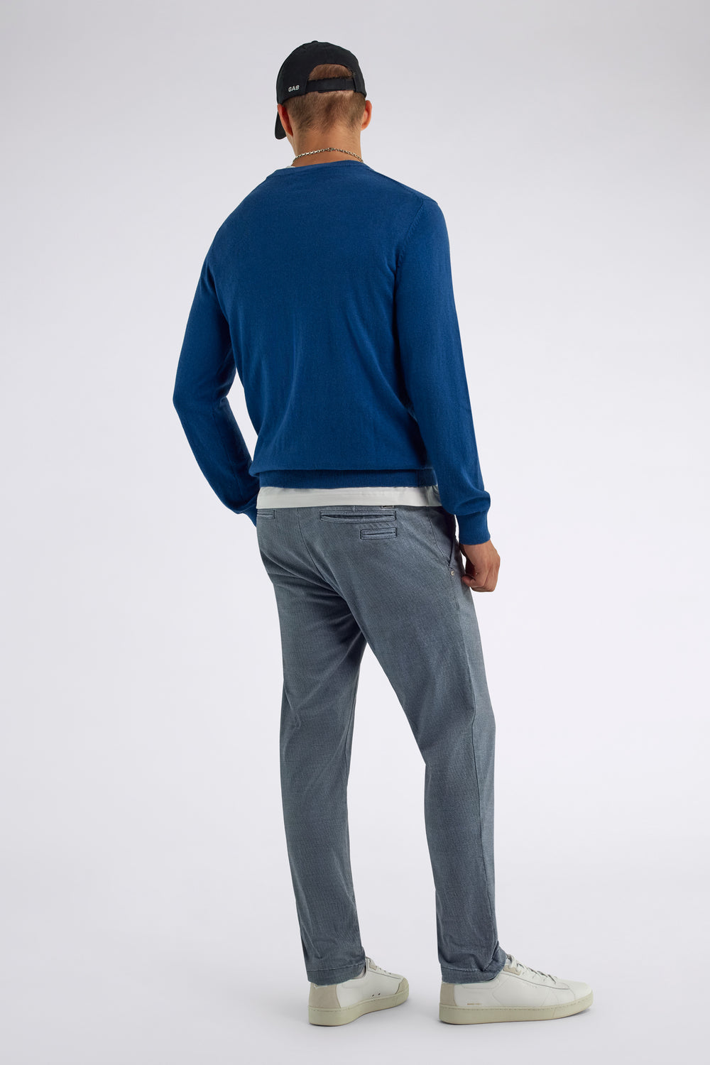 SADECK REV 4709 - Pantaloni uomo Slim Fit blu - secondary image