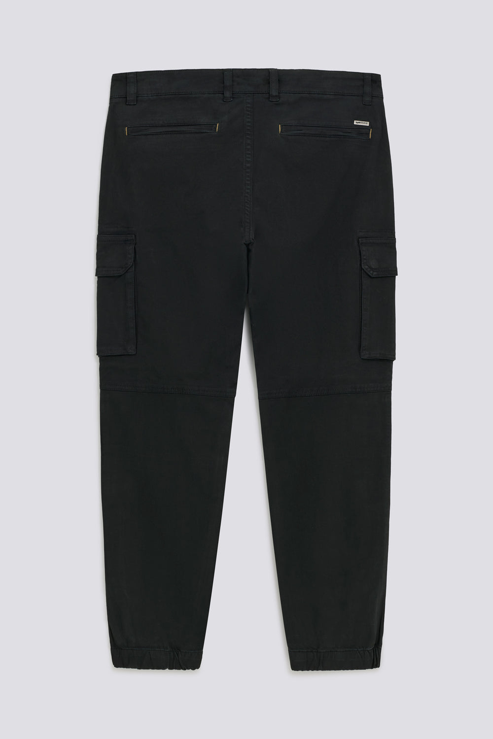 BOB GYM PKS W 0200 - Men's Black Slim Fit Cargo Pants - secondary image