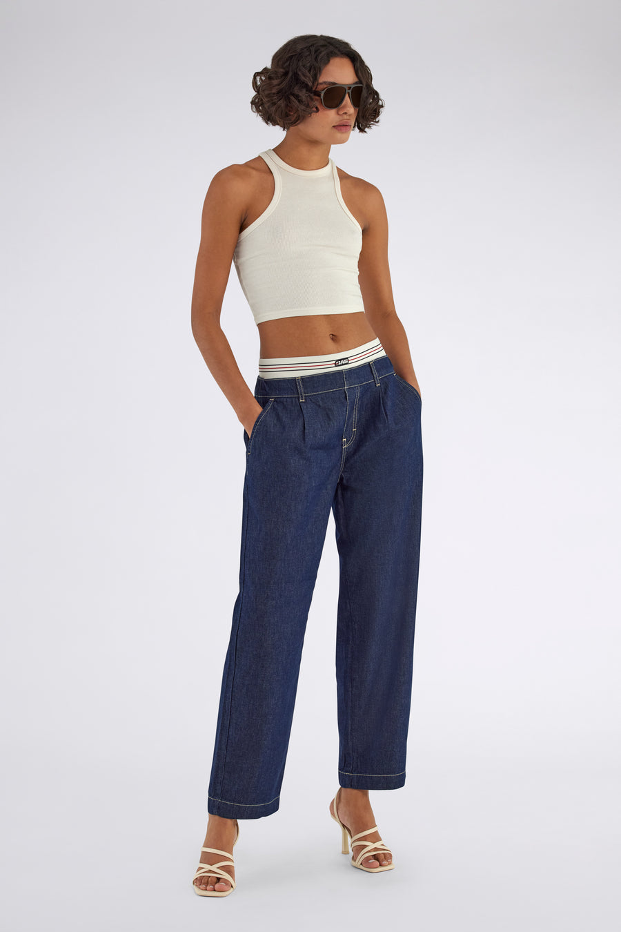 GINNI CHINO 10RO - Jeans donna chino comfort fit - main image