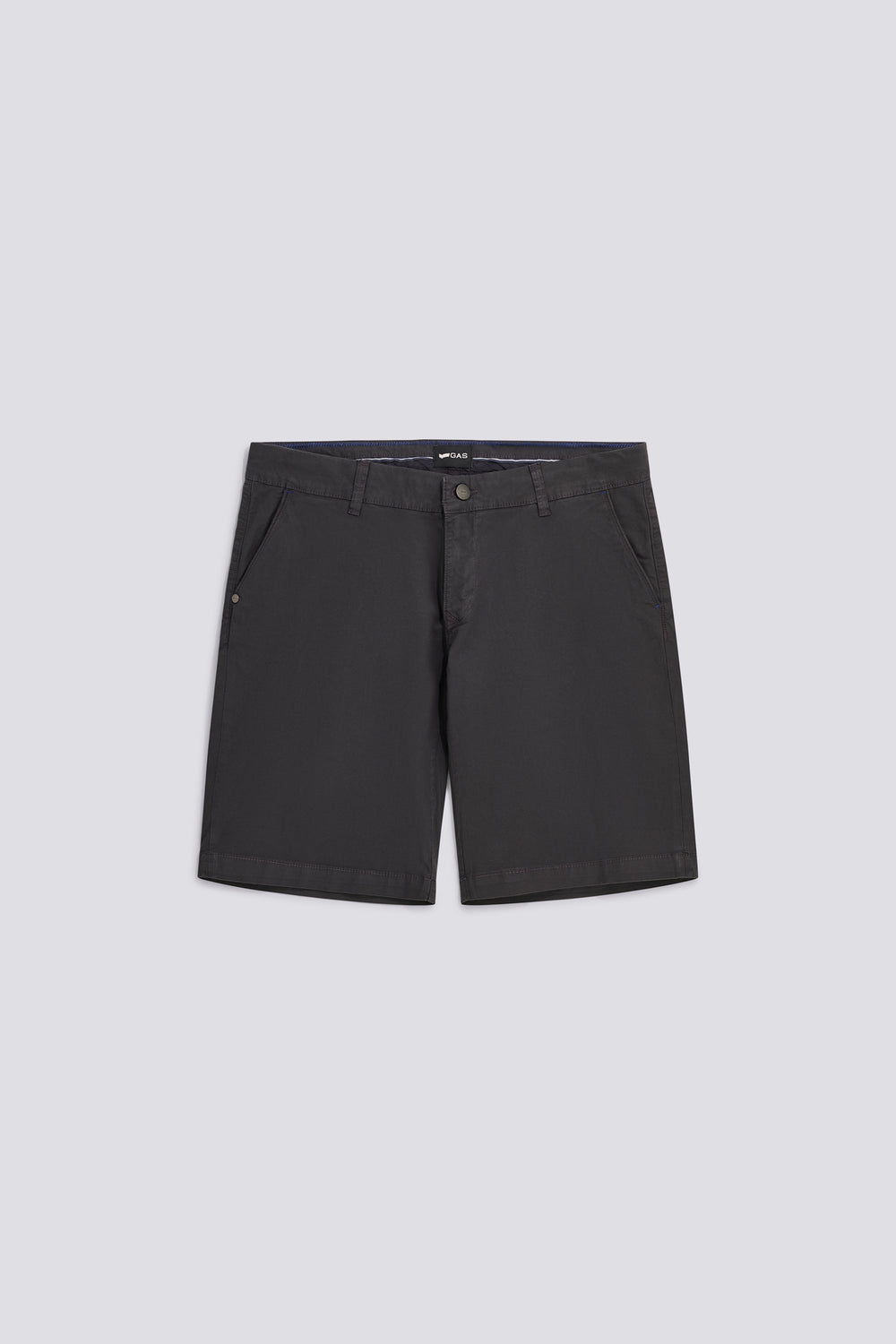 SADECK SH REV 3929 - Men's slim fit dark gray shorts - secondary image