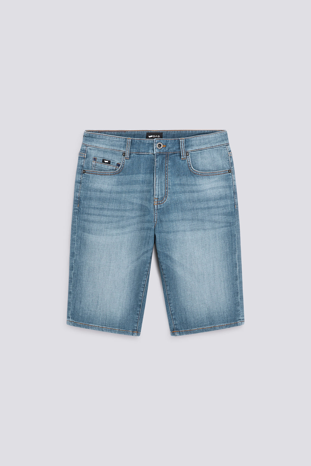 ALBERT SHORT REV 25MM - Men's slim fit denim shorts - secondary image