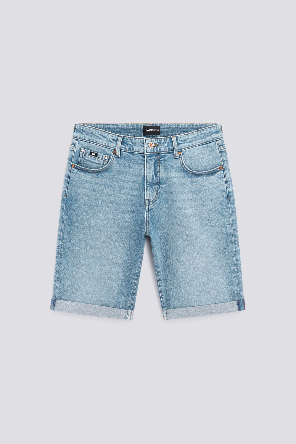 ALBERT SHORT REV 62ML - Men's slim fit denim shorts - secondary image