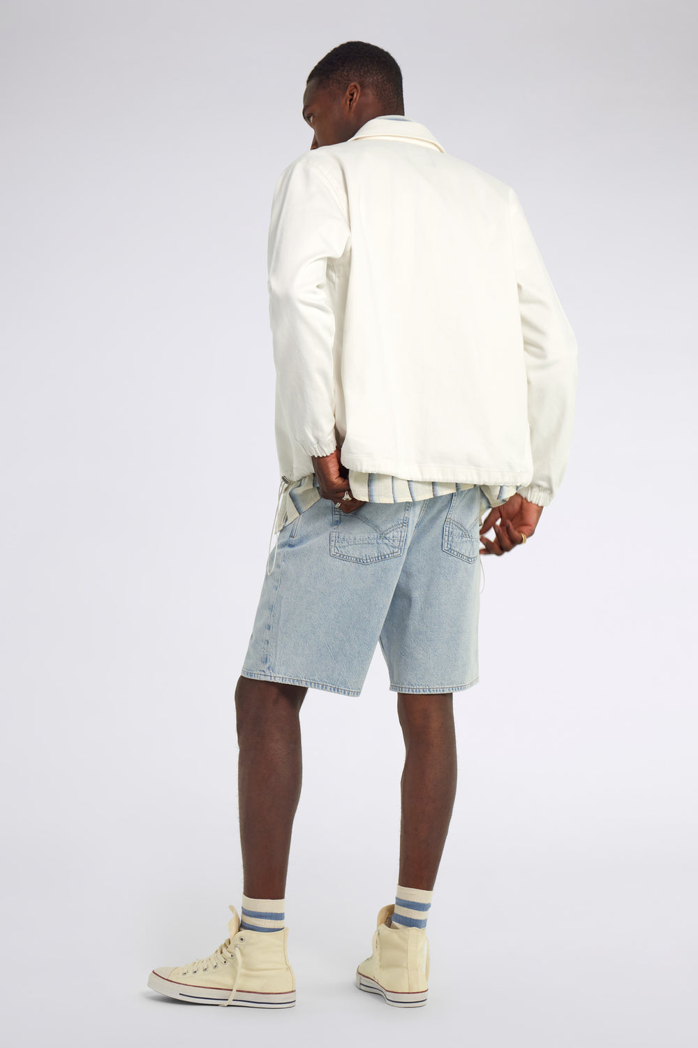 90'S DAD SHORT 62LL - Men's loose fit denim shorts - secondary image