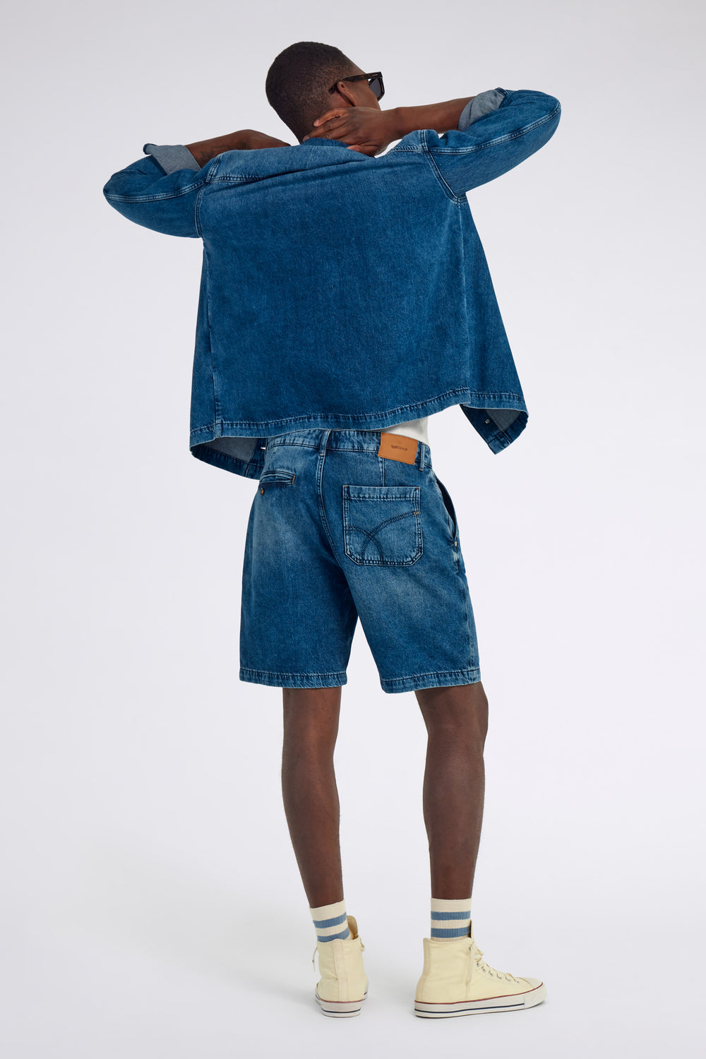 ENDRI CHINO WK SH 04MM - Men's regular fit chino shorts - secondary image