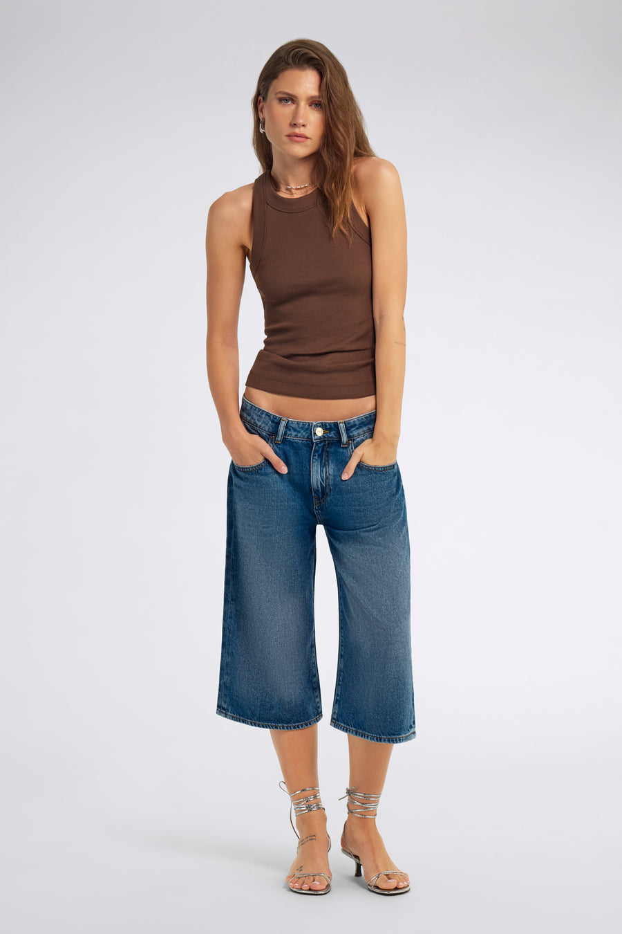 AMY JORTS 68MD - Women's straight fit Bermuda shorts - main image