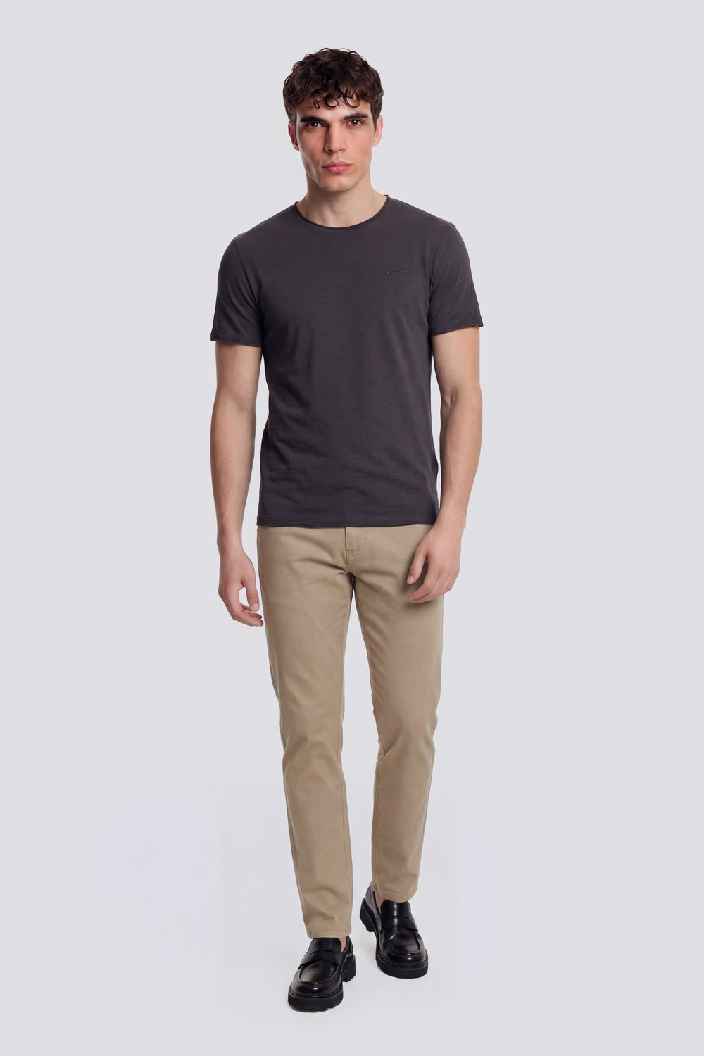 SCUBA/S  R.C. 3929 - Men's slim fit dark gray T-shirt - secondary image