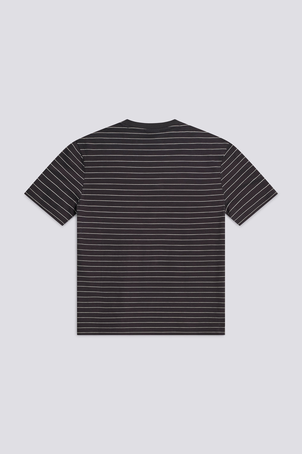 DHARIS M/C STRIPES ST81 - Men's black regular fit t-shirt - secondary image