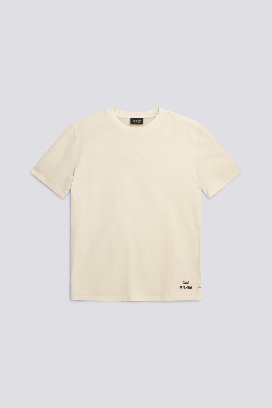 DHARIS M/C"M1L4NO" 4875 - Men's regular fit white T-shirt - main image