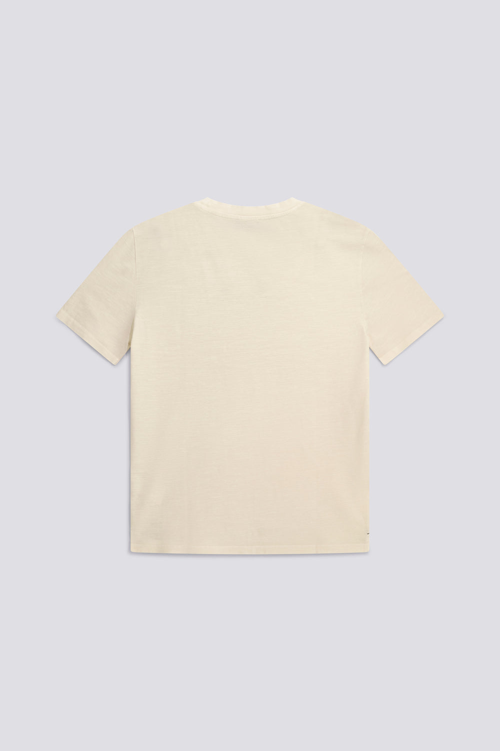 DHARIS M/C"M1L4NO" 4875 - Men's regular fit white T-shirt - secondary image