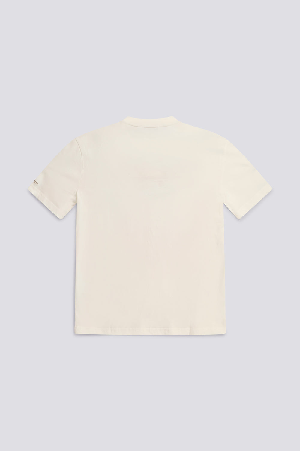 DHARIS M/C"DENIM 84" 1583 - Men's regular fit white T-shirt - secondary image