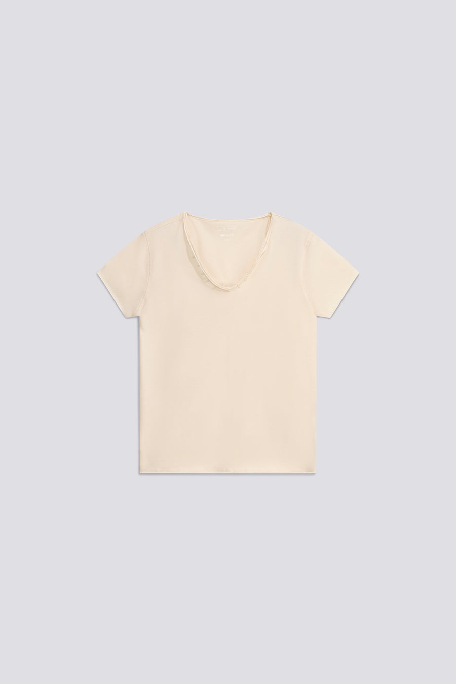 LUSY M/C 4875 - Women's white slim fit t-shirt - main image