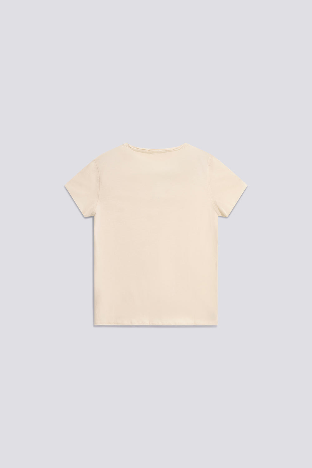 LUSY M/C 4875 - Women's white slim fit t-shirt - secondary image