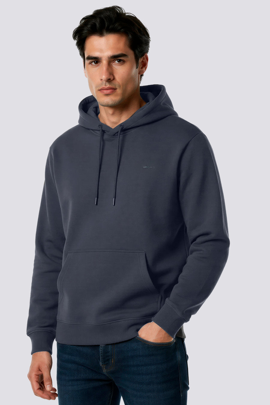 SWEN PCH  LOGO G. 3920 - Men's regular fit hoodie in dark gray - main image