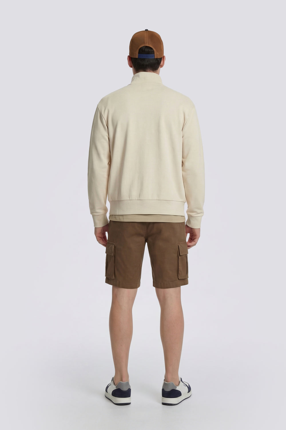 LUSTIG PK LOGO G. 3006 - Men's white regular fit sweatshirt - secondary image