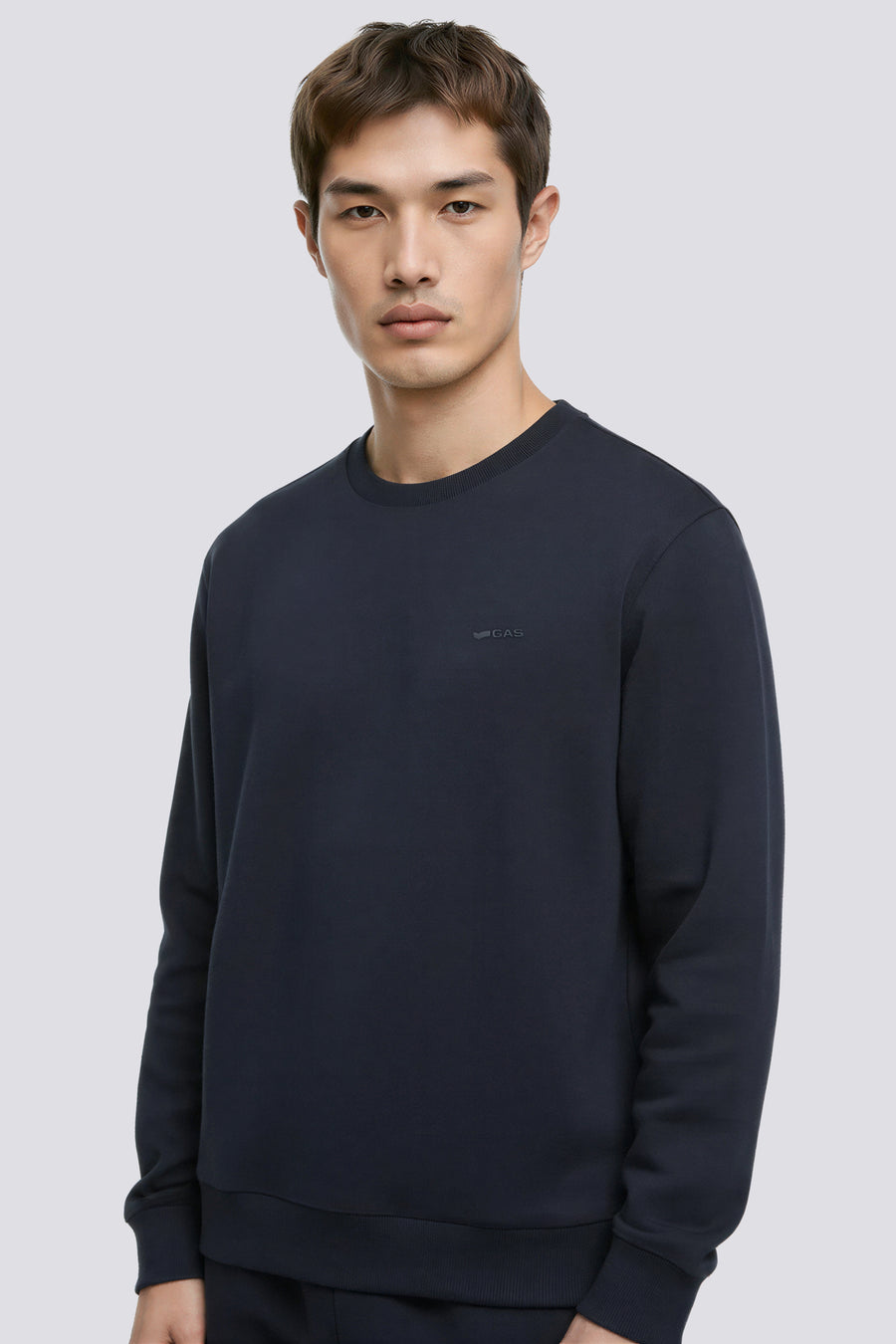 SWEN  LOGO G.H.D. 4706 - Men's Regular Fit Dark Blue Sweatshirt - main image