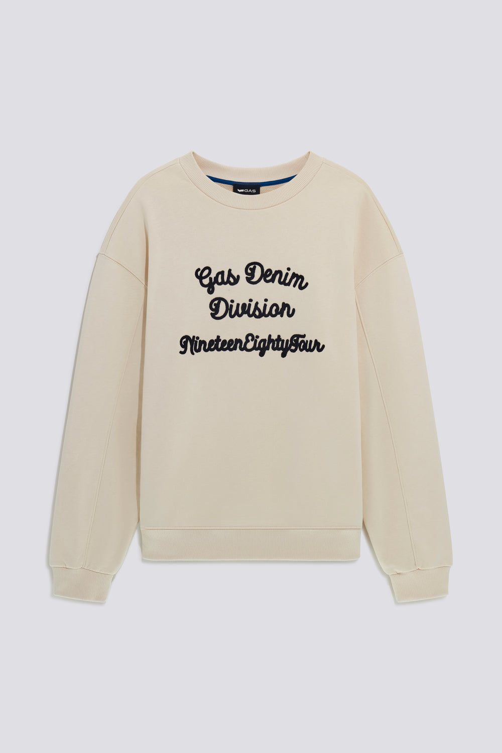 WOLLYE  CUT 1298 - Felpa uomo Comfort Fit bianca - secondary image