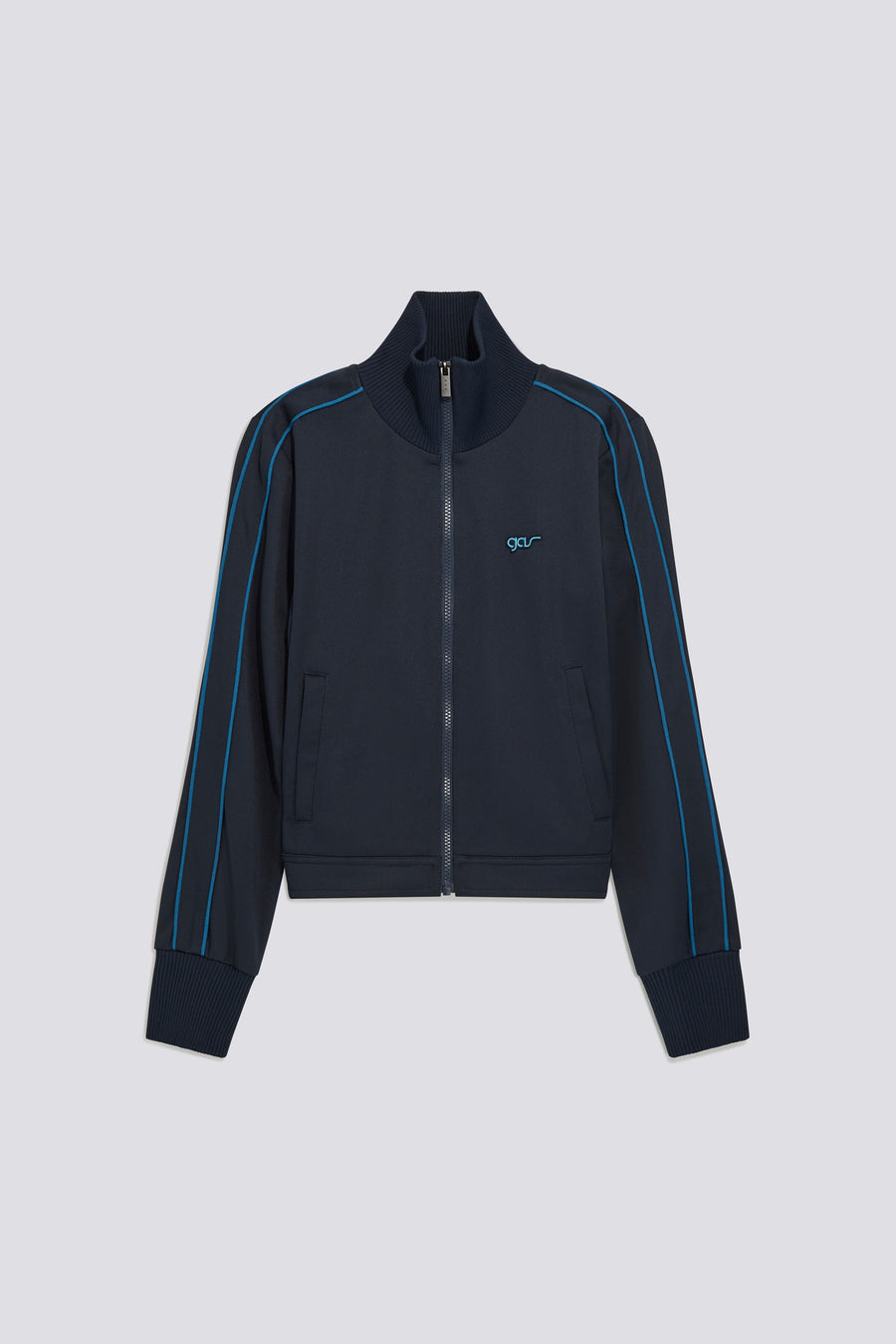 TENNY JACKET ZIP 4706 - Felpa donna slim fit blu - main image