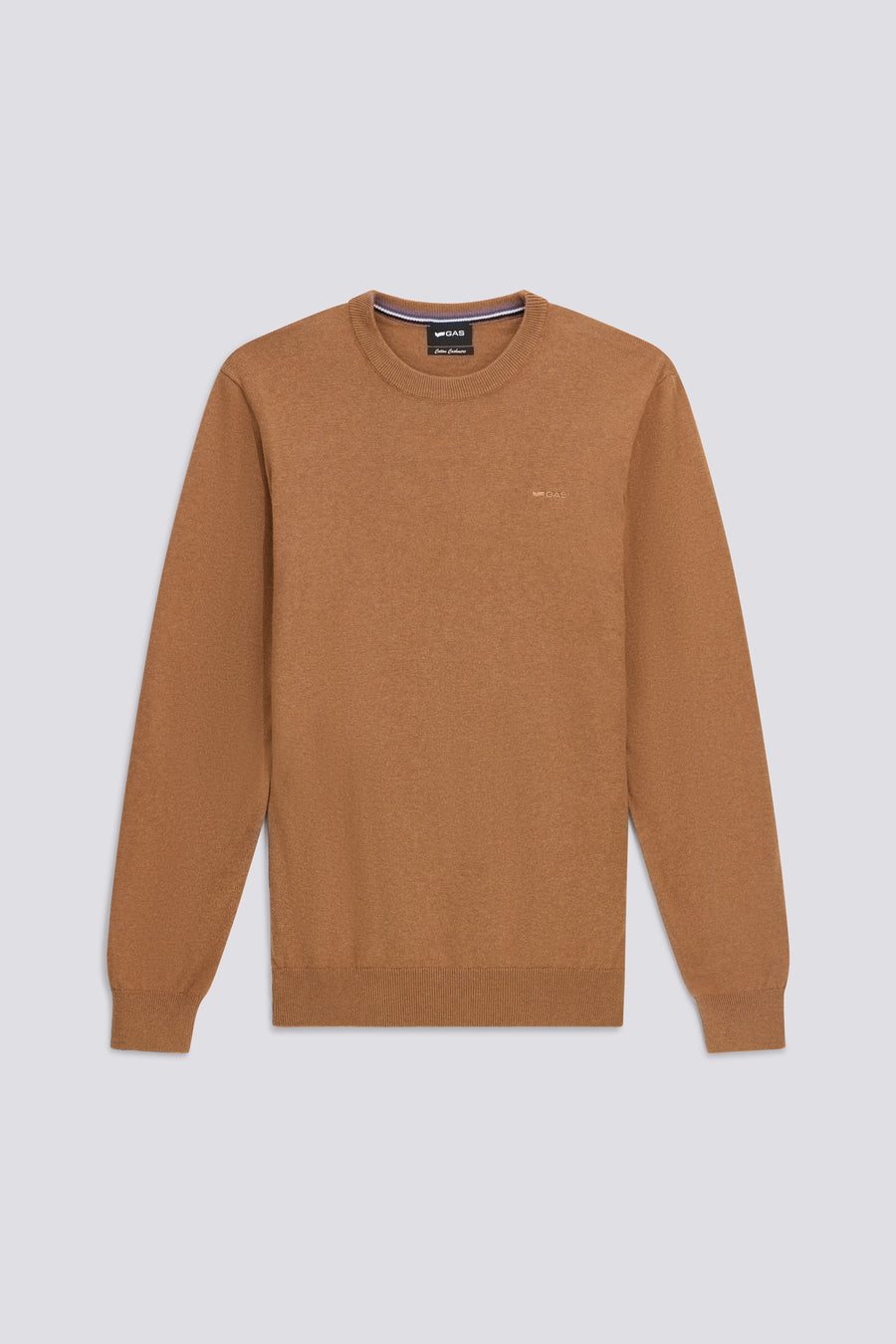 ARLO 4862 - Maglia uomo slim fit marrone - main image