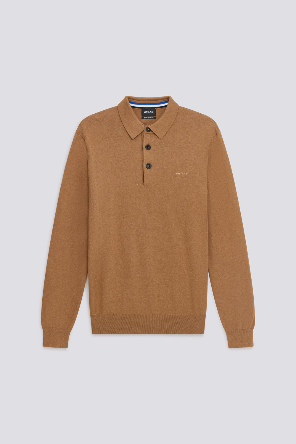 ARLO POLO 4862 - Polo in maglia uomo Slim Fit marrone - secondary image